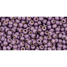 Круглый Бисер ТОХО 11/0 Permafinish - Matte Galvanized Pale Lilac (PF579F) - 250гр