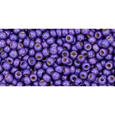Круглый Бисер ТОХО 11/0 Permafinish - Matte Galvanized Violet (PF581F) - 250гр