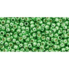 Круглый Бисер ТОХО 11/0 Permafinish - Galvanized Green Apple (PF587) - 250гр