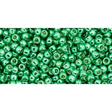 Круглый Бисер ТОХО 11/0 Permafinish - Galvanized Spring Green (PF588) - 250гр