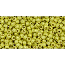 Круглый Бисер ТОХО 11/0 Permafinish - Matte Galvanized Yellow Gold (PF590F) - 250гр