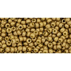 Круглый Бисер ТОХО 11/0 Permafinish - Matte Galvanized Golden Fleece (PF592F) - 250гр