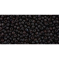 Круглый бисер ТОХО 11/0 HYBRID Transparent Siam Ruby - Picasso (Y316) - 250гр