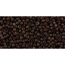 Круглый бисер ТОХО 11/0 HYBRID Transparent Lt Amethyst - Picasso (Y317) - 250гр