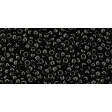 Круглый бисер ТОХО 11/0 HYBRID Metallic Suede - Dk Green (Y633) - 250гр
