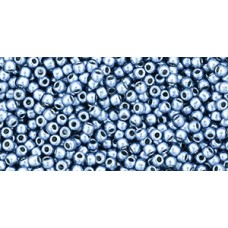 Круглый бисер ТОХО 11/0 HYBRID Metallic - Airy Blue (YPS0011) - 250гр