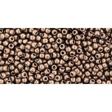 Круглый бисер ТОХО 11/0 HYBRID Metallic - Warm Taupe (YPS0020) - 250гр