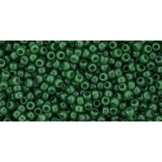 Круглый бисер ТОХО 11/0 HYBRID Milky - Kale (YPS0028) - 250гр