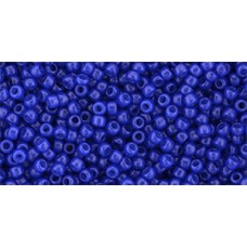 Круглый бисер ТОХО 11/0 HYBRID Milky - Lapis Blue (YPS0034) - 250гр