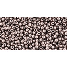 Круглый бисер ТОХО 11/0 HYBRID Metallic - Pale Dogwood (YPS0076) - 250гр
