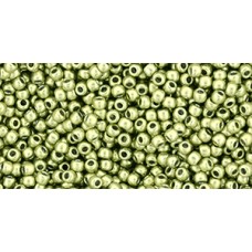 Круглый бисер ТОХО 11/0 HYBRID Metallic - Primrose Yellow (YPS0077) - 250гр