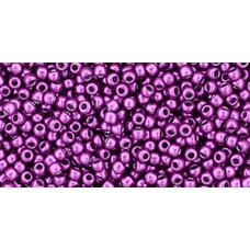 Круглый бисер ТОХО 11/0 HYBRID Metallic - Pink Yarrow (YPS0081) - 250гр