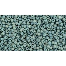 Круглый бисер ТОХО 15/0 Semi Glazed Rainbow - Turquoise (2634F) - 100гр