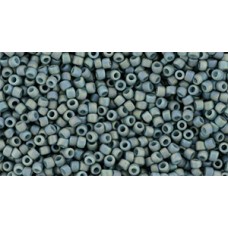 Круглый бисер ТОХО 15/0 Semi Glazed Rainbow - Blue Turquoise (2635F) - 100гр