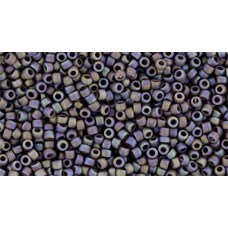 Круглый бисер ТОХО 15/0 Semi Glazed Rainbow - Lavender (2638F) - 100гр