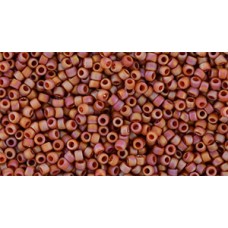 Круглый бисер ТОХО 15/0 Semi Glazed Rainbow - Orange (2641F) - 100гр