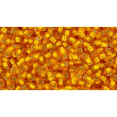 Японский круглый бисер TOHO Beads 15/0 Silver-Lined Frosted Lt Hyacinth (30F)
