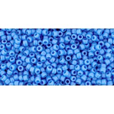 Круглый бисер ТОХО 15/0 Opaque Cornflower (43D) - 100гр
