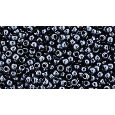 Круглый бисер ТОХО 15/0 Metallic Hematite (81) - 100гр