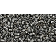 Бисер Трежерес ТОХО 11/0 Silver-Lined Black Diamond (1001) - 100гр