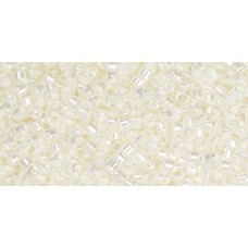 Бисер Трежерес ТОХО 11/0 White-Lined Crystal (1030) - 100гр