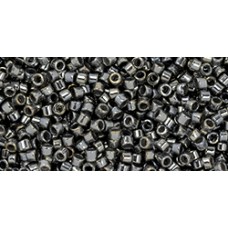 Бисер Трежерес ТОХО 11/0 Graphite-Lined Crystal (1032) - 100гр