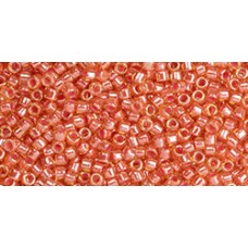Бисер Трежерес ТОХО 11/0 Peach-Lined Topaz (1034) - 100гр