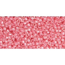 Бисер Трежерес ТОХО 11/0 Cotton Candy-Lined Rosaline (1035) - 100гр