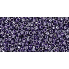 Бисер Трежерес ТОХО 11/0 Eggplant-Lined Crystal (1059) - 100гр