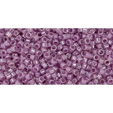 Бисер Трежерес ТОХО 11/0 Purple-Lined Crystal (1060) - 100гр