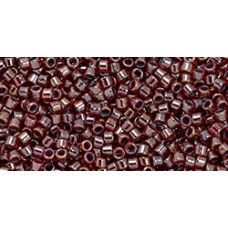 Бисер Трежерес ТОХО 11/0 Green-Lined Siam (1062) - 100гр