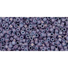 Бисер Трежерес ТОХО 11/0 Marbled Lt Blue-Amethyst (1204) - 100гр