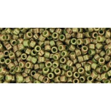 Трежерес ТОХО 11/0 Marbled Opaque Avacado/Pink (1209) - 100гр