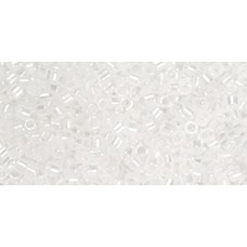 Бисер Трежерес ТОХО 11/0 Translucent White Rainbow (1241) - 100гр