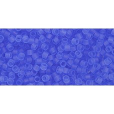 Бисер Трежерес ТОХО 11/0 Transparent Frosted Lt Sapphire (13F) - 100гр