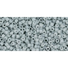 Бисер Трежерес ТОХО 11/0 Opaque Matte Lt Gray (1600F) - 100гр