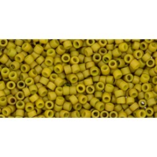 Бисер Трежерес ТОХО 11/0 Opaque Matte Ochre (1609F) - 100гр