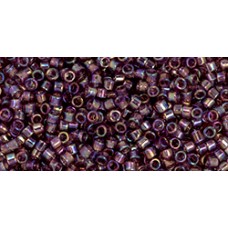 Бисер Трежерес ТОХО 11/0 Transparent Med Amethyst Rainbow (166B) - 100гр Бисер Трежерес ТОХО 11/0 Transparent Med Amethyst Rainbow (166B) - 100гр