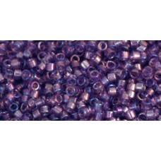 Трежерес ТОХО 11/0 Transparent-Rainbow Sugar Plum (166D) - 100гр Трежерес ТОХО 11/0 Transparent-Rainbow Sugar Plum (166D) - 100гр