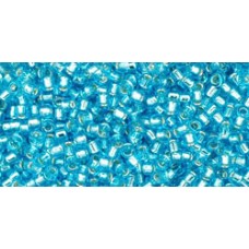 Трежерес ТОХО 11/0 Silver-Lined Aquamarine (23) - 100гр