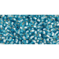 Трежерес ТОХО 11/0 Silver-Lined Frosted Aquamarine (23F) - 100гр