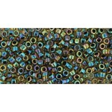 Трежерес ТОХО 11/0 Inside-Color Rainbow Jonquil/Jet-Lined (245) - 100гр