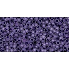 Бисер Трежерес ТОХО 11/0 Frosted Metallic Purple-Lined Crystal Rainbow (265FM) - 100гр