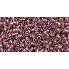 Бисер Трежерес ТОХО 11/0 Rose Gold-Lined Crystal Luster (267) - 100гр