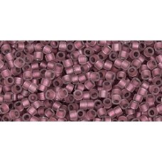 Бисер Трежерес ТОХО 11/0 Frosted Rose Gold-Lined Crystal (267FM) - 100гр