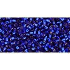 Трежерес ТОХО 11/0 Silver-Lined Cobalt (28) - 100гр
