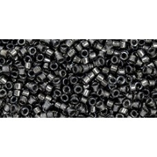 Бисер Трежерес ТОХО 11/0 Gunmetal-Lined Crystal Luster (282) - 100гр