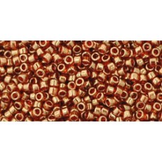 Трежерес ТОХО 11/0 Gold-Lustered African Sunset (329) - 100гр