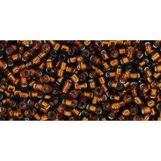 Трежерес ТОХО 11/0 Silver-Lined Smoky Topaz (34) - 100гр