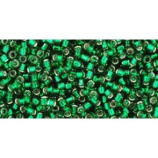 Трежерес ТОХО 11/0 Silver-Lined Green Emerald (36) - 100гр